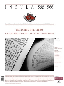 Lectores del Libro: cauces bíblicos en las letras hispánicas (Ínsula n° 865-866)