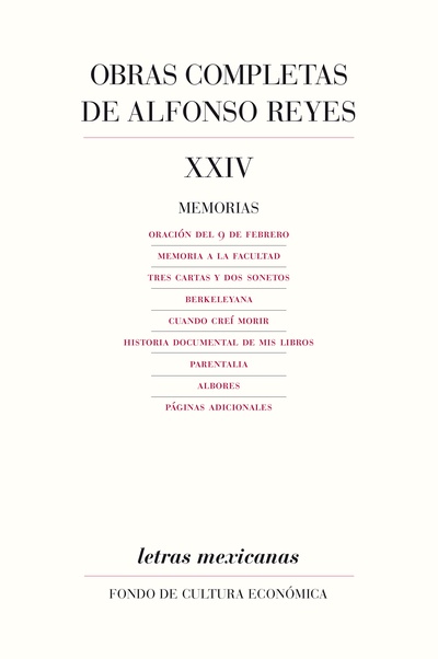 Obras completas, XXIV