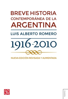 Breve historia contemporánea de la Argentina