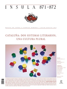 Cataluña: dos sistemas literarios, una cultura plural (Ínsula n° 871-872)