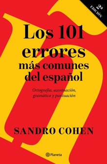 Los 101 errores más comunes del español
