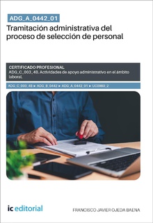 ADG_A_0442_01. Tramitación administrativa del proceso de selección de personal. ADG_C_003_4B