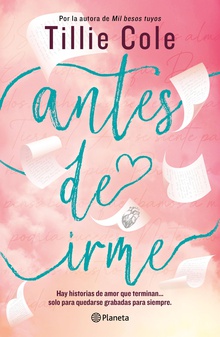 Antes de irme