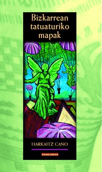 Bizkarrean tatuaturiko mapak
