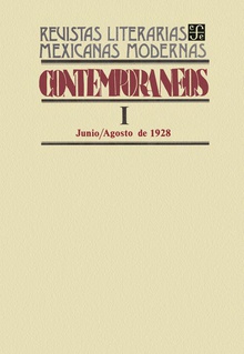 Contemporáneos I, junio-agosto de 1928