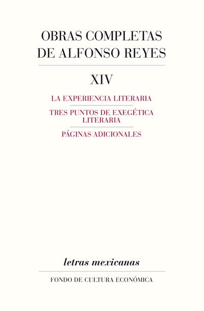 Obras completas, XIV