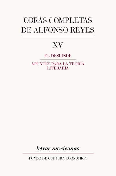 Obras completas, XV