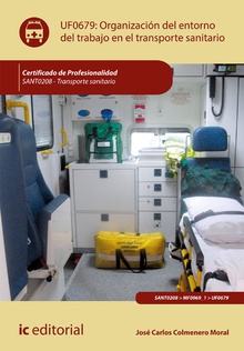 Organización del entorno de trabajo en transporte sanitario. SANT0208
