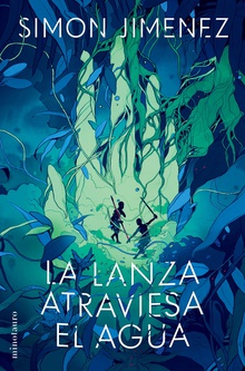 La lanza atraviesa el agua