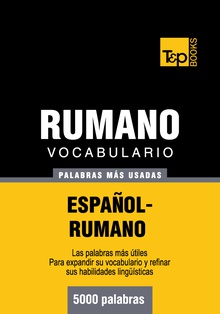Vocabulario español-rumano - 5000 palabras más usadas