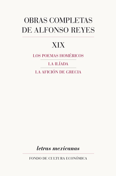 Obras completas, XIX