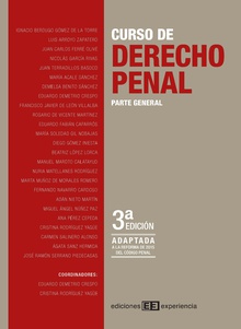 Curso de Derecho Penal. Parte General. 3ª Edición (ePub)