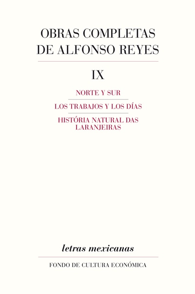 Obras completas, IX
