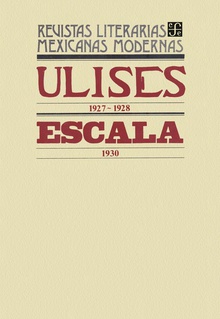 Ulises, 1927-1928. Escala, 1930